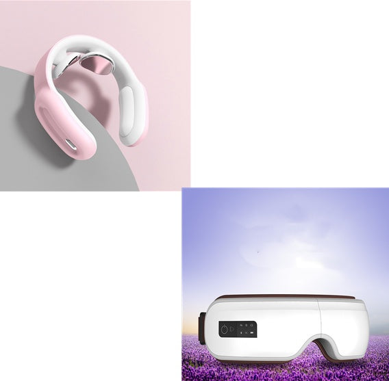 4D Neck Massager 360 degree coverage - soothing heat therapy